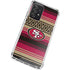 NFL San Francisco 49ers Trailblazer Galaxy A52 5G Clear Case
